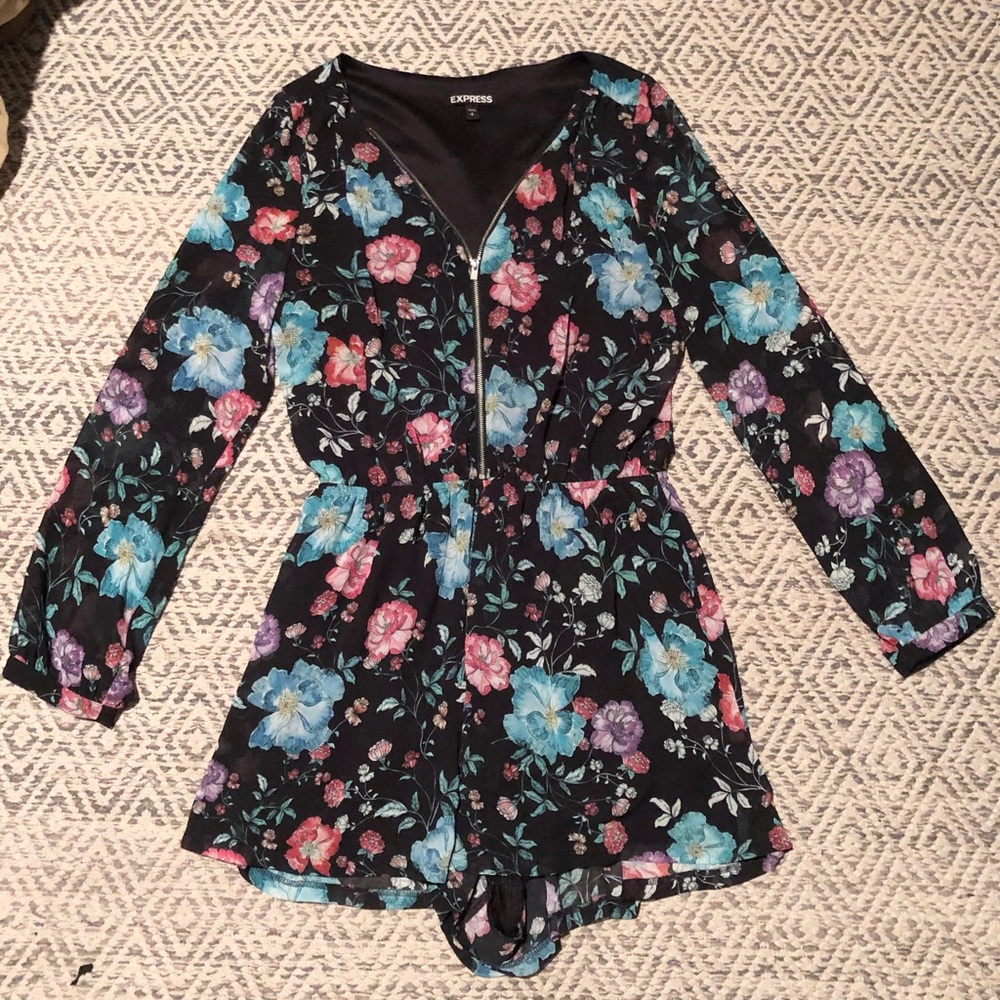 Express Long Sleeve Romper